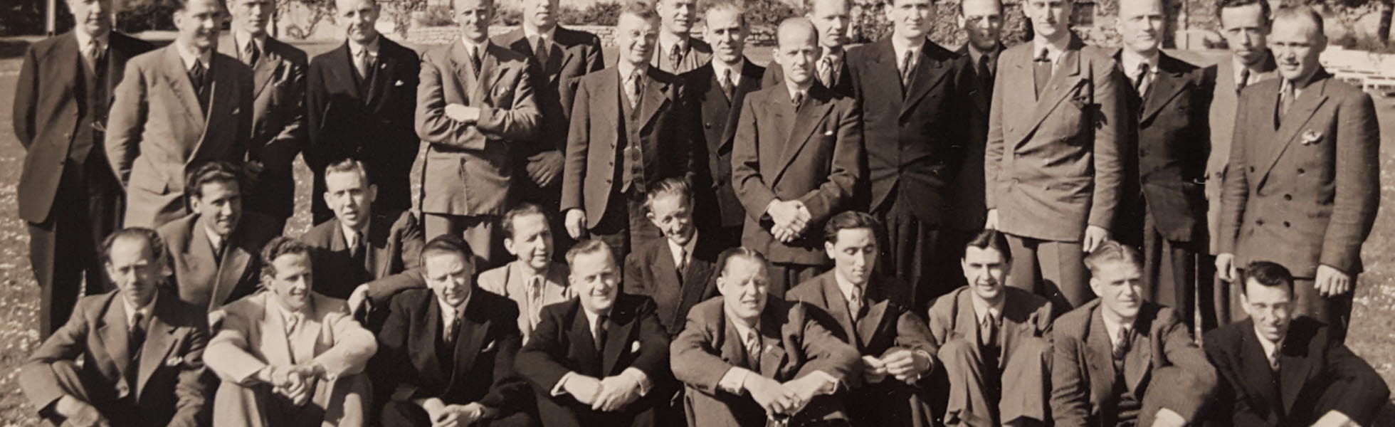 Målareförbundets första kurs för mätare den 25-26 maj 1946